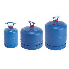 Gasfles Campinggas 907 aanschaffen (nieuwe) blauw metaal - aanschaf incl. vulling (alleen vulling is € 34,-)