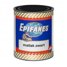 Epifanes Matlak, Blik 750 ml, mat zwart