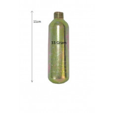 Besto Reddingsvest, Herlaad cilinder CO2 inhoud 33 gram, bestemd voor Volwassenen, Drijfvermogen 150N/165N 