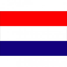 Nederlandse vlag classic (spunpolyester) rood/wit/DONKER blauw - diverse afmetingen prijs vanaf