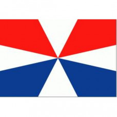 Geusvlag (spunpolyester) rood / wit / blauw - diverse afmetingen