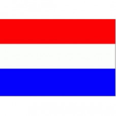 Nederlandse vlag (spunpolyester) rood/wit/blauw - diverse afmetingen prijs vanaf 20 x 30 cm