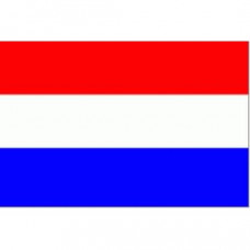 Nederlandse vlag (spunpolyester) rood/wit/blauw - diverse afmetingen prijs vanaf 20 x 30 cm