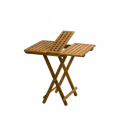 Teak houten tafel - tussenstuk t.b.v. model: 'Southampton'  60 x 16 x 1,8 cm