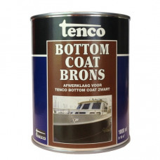 Tenco Brons Bottom Coat (afwerklaag voor Bottom Coat zwart) -  1 ltr. 