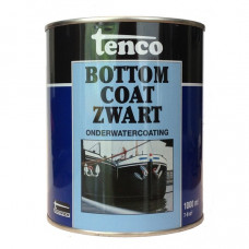 Tenco Bottom Coat (onderwatercoating) - zwart 1 ltr. 