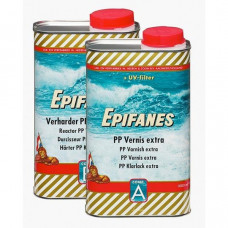 Epifanes PP vernis Extra (Blik A vernis & B verharder) 2 component, 2 ltr