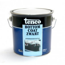 Tenco Bottom Coat (onderwatercoating) - zwart 2,5 ltr. 