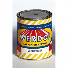 Werdol Metalprimer - Blik 750 ml  - Div kleuren