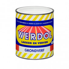 Werdol Grondverf - Blik 750 ml  - Diverse kleuren
